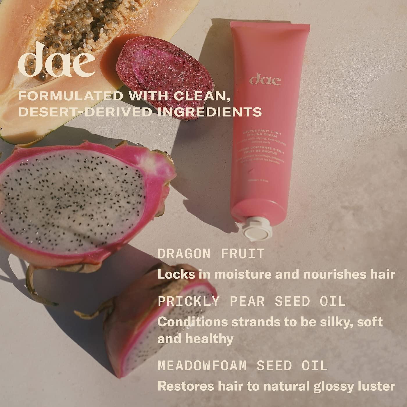 imageDAE Cactus Fruit 31 Styling Cream ampamp Vegan Brush