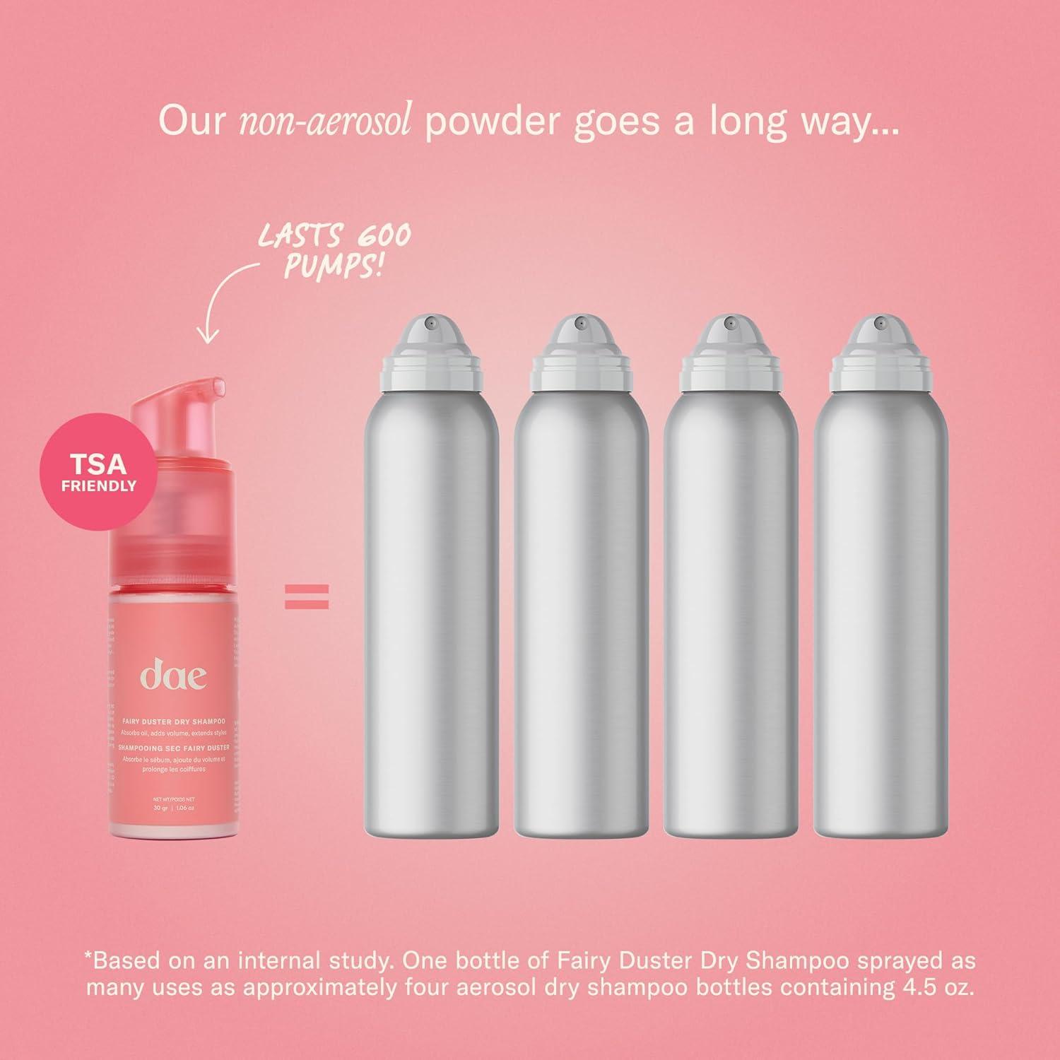 imageDAE Hair Fairy Duster Dry Shampoo Powder  Volumizing NonAerosal Natural Ingredients