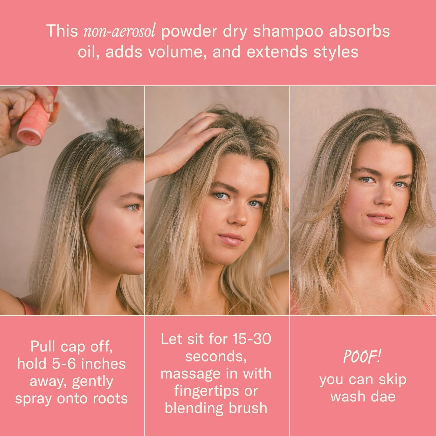 imageDAE Hair Fairy Duster Dry Shampoo Powder  Volumizing NonAerosal Natural Ingredients