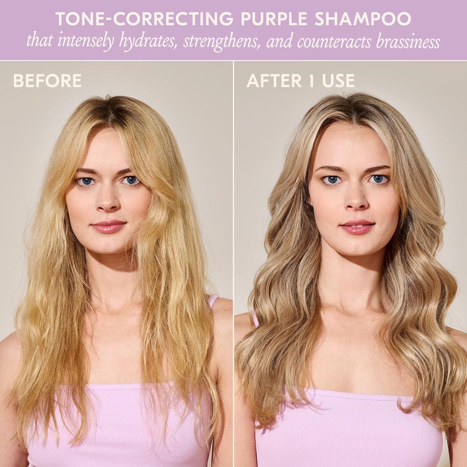 imageDAE Signature Shampoo  Cleanses ampamp Hydrates Dry Hair ampamp Scalp 10 ozPurple Shampoo
