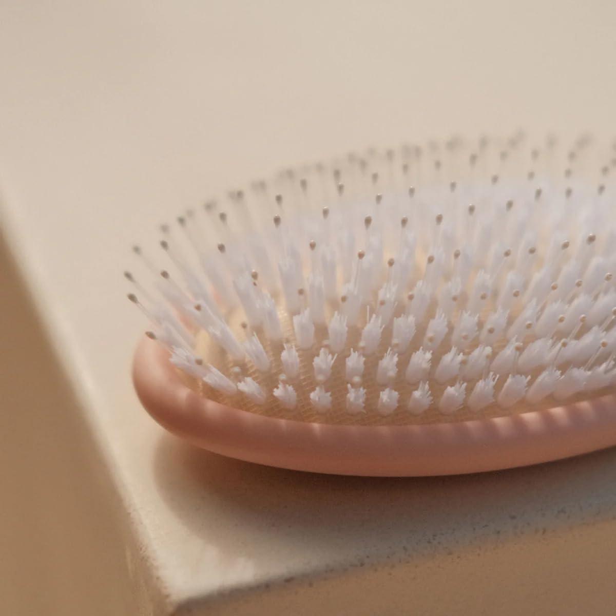 imagedae Vegan Detangle  Style Brush  Detangles Prevents Breakage ampamp Massages Scalp
