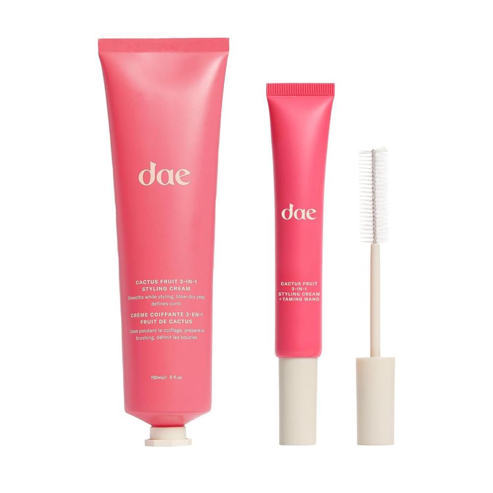 imageDAE Hair Cactus Fruit 3In1 Styling Cream ampamp On The Go 3in1  Taming Wand