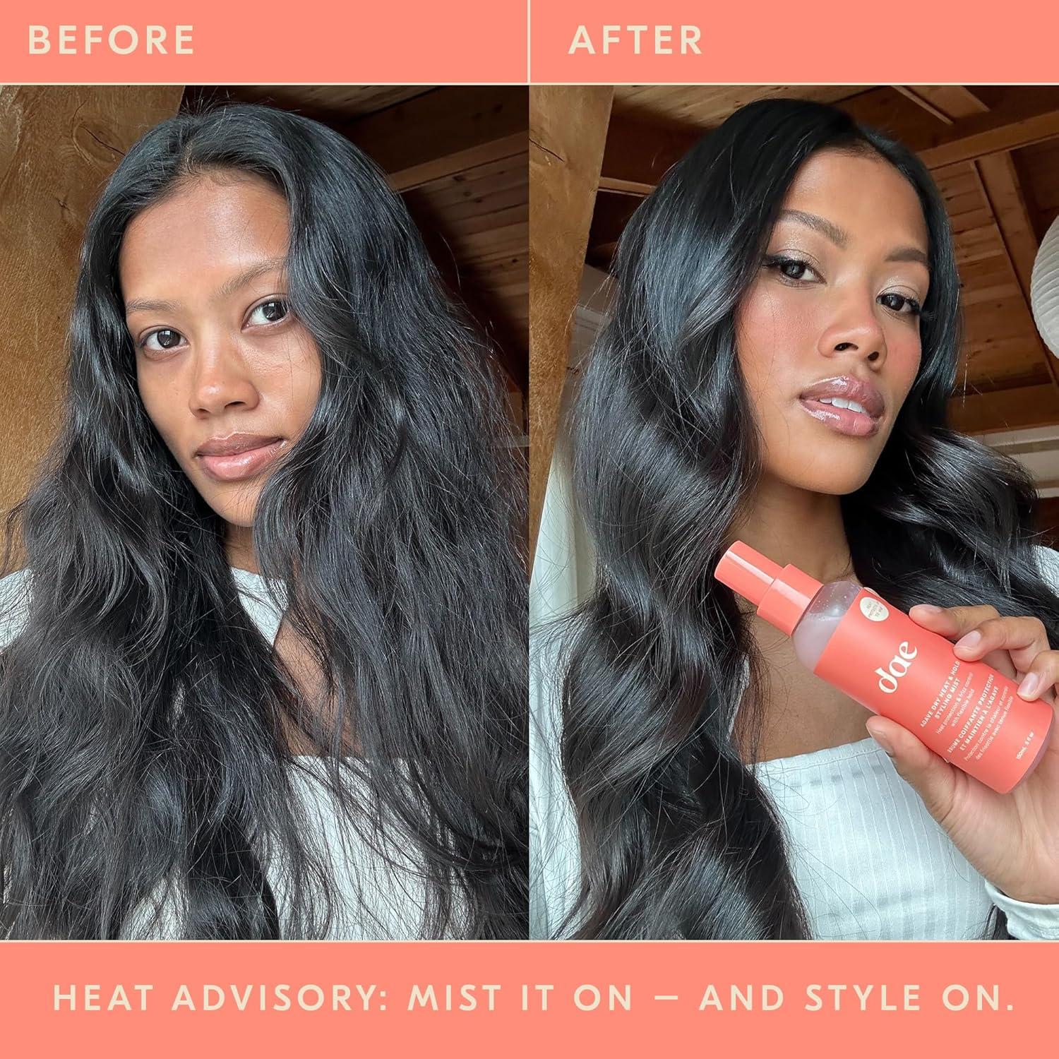 imageDAE Agave Dry Heat Protection Spray  Protects Controls Frizz Light Hold 5 oz5 Oz