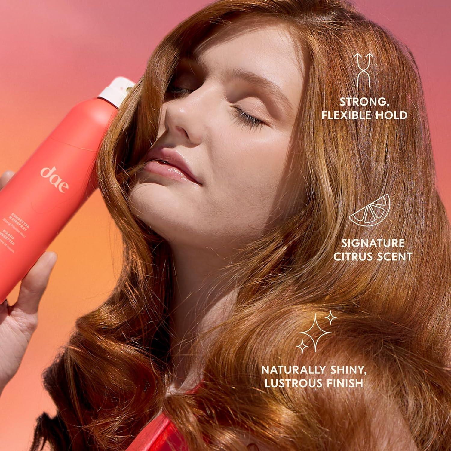 imageDAE Sunsetter Strong Hold Flexible Hairspray Citrus Scent 7 Oz