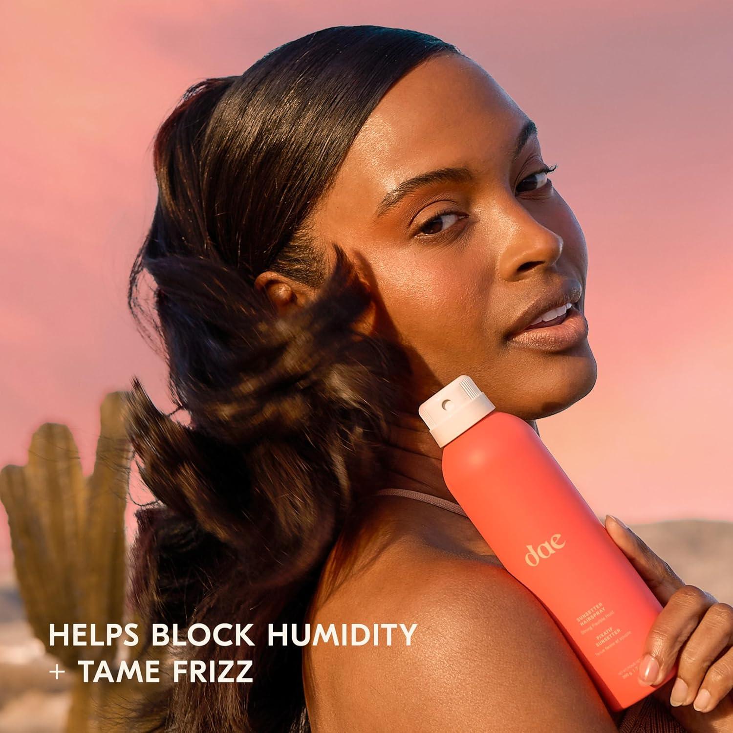 imageDAE Sunsetter Hairspray ampamp Vegan Detangle Brush